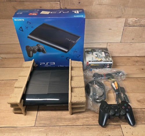 Sony ps3 super slim 12gb - ps3,