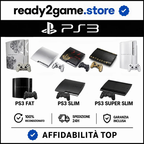 Sony playstation ps3 fat - sony, 3