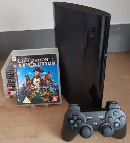 Sony playstation super slim - playstation, 3
